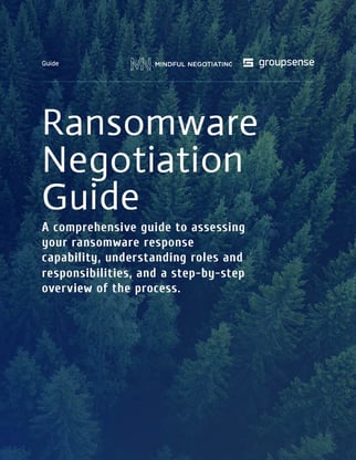 Ransomware Neogitation guide cover