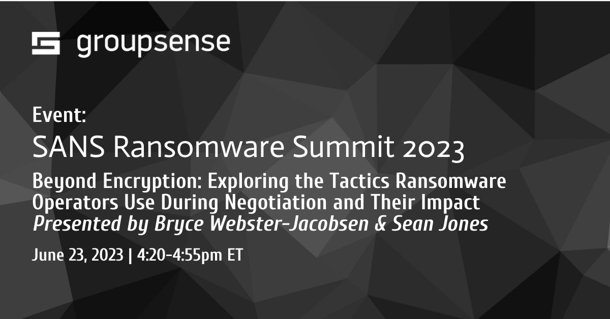 Ransomware Summit